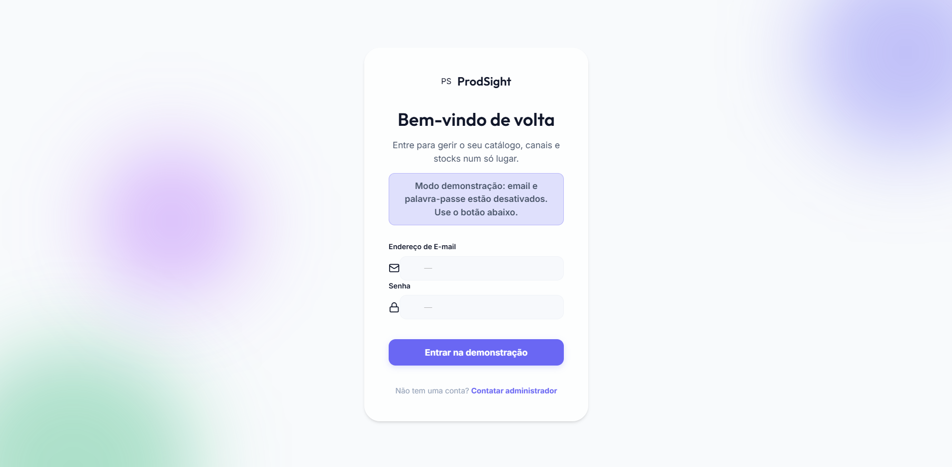 ProdSight screenshot 1