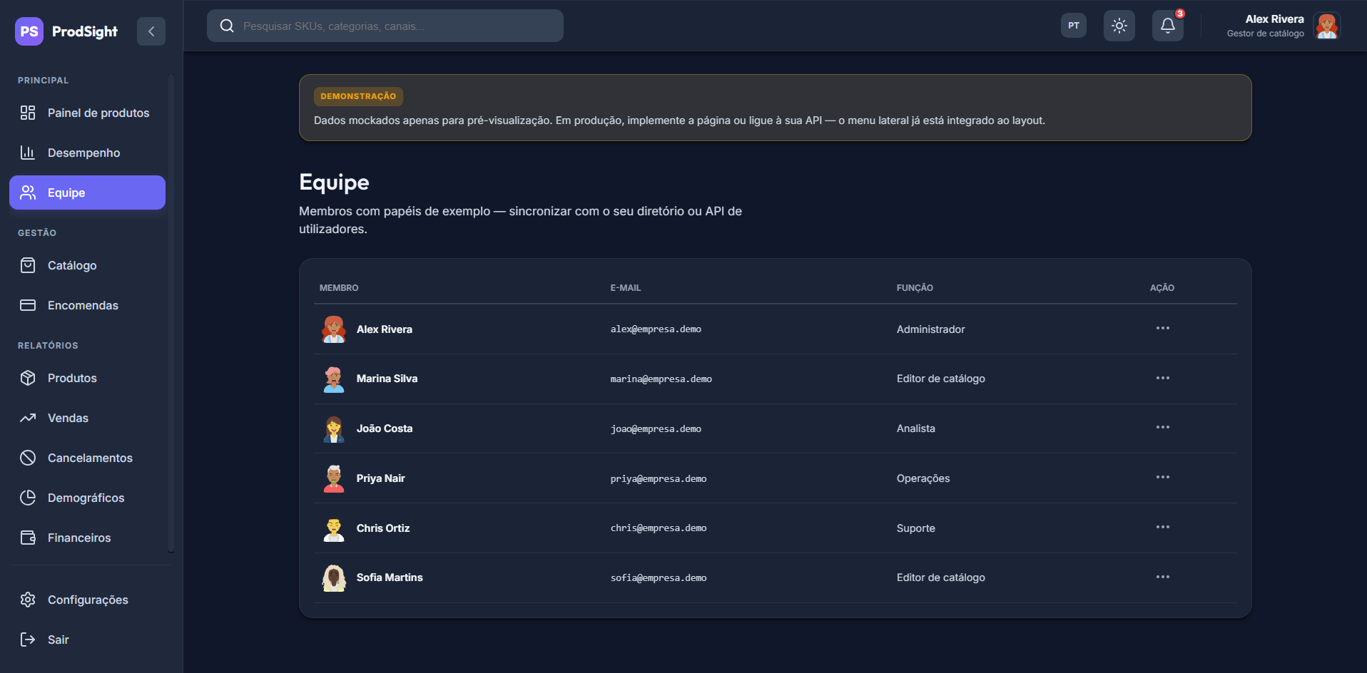 ProdSight screenshot 5