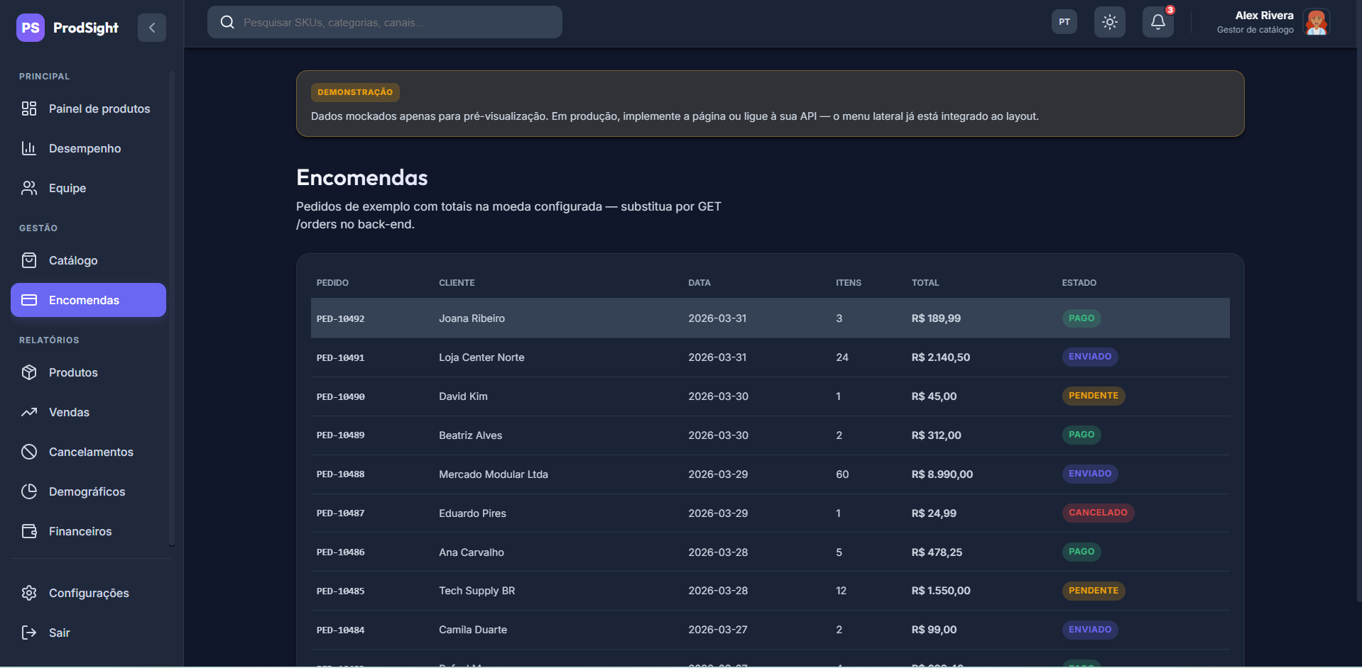ProdSight screenshot 7